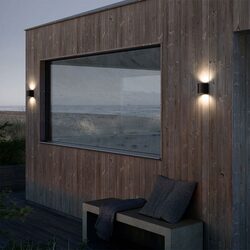 Canto 2 LED Wall Light Seaside Black - 49701203