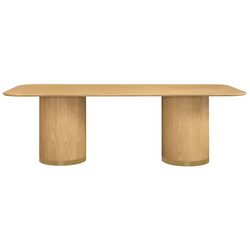 Eli Rectangular Dining Table 2.4m Oak - B34316