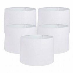 Capella Tapered Shade Medium White Bulk Buy Qty 5 - Z13277