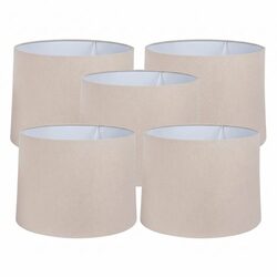 Capella Tapered Shade Medium Natural Bulk Buy Qty 5 - Z13290