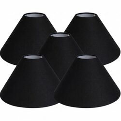 Messina Empire Shade Large Black Bulk Buy Qty 5 - Z13358