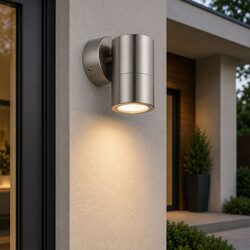 Fremantle 5W CCT 240V GU10 LED Fixed Wall Light Titanium - 206133