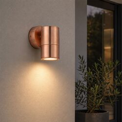 Fremantle 5W CCT 240V GU10 LED Fixed Wall Light Copper - 206136