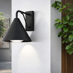 Ashford Exterior Wall Light Black - ASHFORD EX-BK