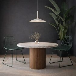 Benito 32CM LED Pendant Small White - BENITO PE32-WH