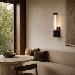 Bremen Single LED Vanity Wall Light Bronze - BREMEN WB1-BZ3C
