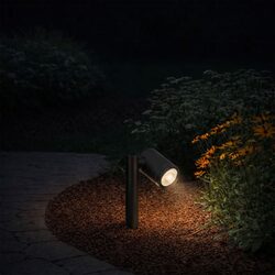 Clovis 24V MR16 Exterior Spike Light Black - CLOVIS SP-BK24