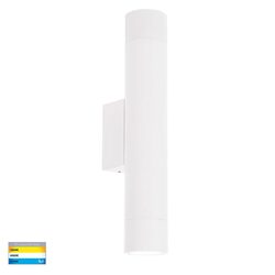 Dugo Aluminium Up & Down Wall Light White - HV10394T