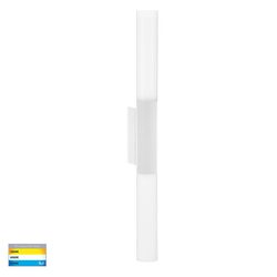 Akril Aluminium 2 Light LED Wall Light White - HV10922T-WHT