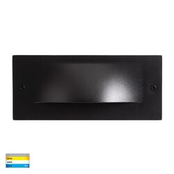 Corba 10W Recessed Brick Light Black - HV3013T-BLK-240V