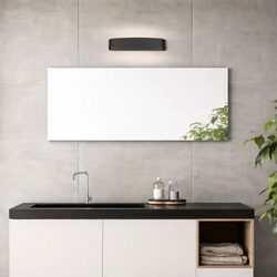 Keylor Large LED Wall Light Black - KEYLOR WB40-BK