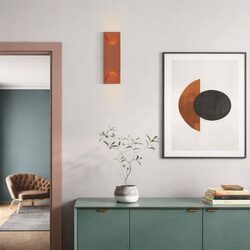 Mazal Gypsum Indoor Wall Light Terracotta - MAZAL WB-OG