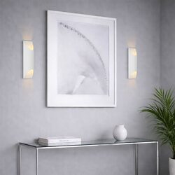 Mazal Gypsum Indoor Wall Light White - MAZAL WB-WH