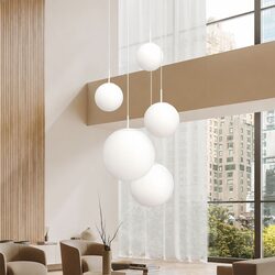 Pearl 400 Pendant White