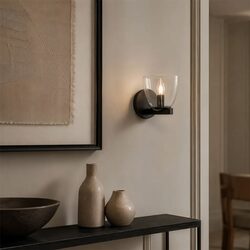 Radam Single Wall Light Black - RADAM WB1-BK