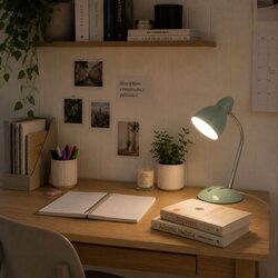 Trax Classic Gooseneck Task Lamp Sage Green - SL98401SG