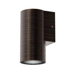 Alira-1 24V DC Down Outdoor LED Wall Light Antique Brass / Quinto - 10635