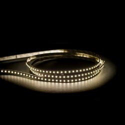 9.6W IP20 24V DC 128 LED 5500K 30 Metre LED Strip / Cool White - HV9722-IP20-128-5K-30M