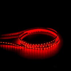 7.7W IP20 12V DC 96 LED Coloured Side Mounted 20 Metre LED Strip / Red - HV9723-IP20-96SM-R-20M