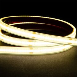 4.8W 24V DC 320 LED COB 10 Metre Dotless LED Strip / Natural White - HV9760-IP67-320-4K-10M