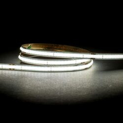 10W IP20 24V DC 320 LED CSP Dotless 5500K 30 Metre LED Strip / Daylight - HV9762-IP20-320-5K-30M