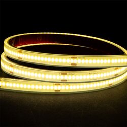 9.6W IP68 24V DC 300 LED CSP 4000K 1 Metre LED Strip / Natural White - HV9762-IP68-300-4K