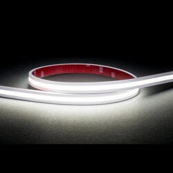 14.4W IP67 24V DC 280 LED Flexible 5500K 20 Metre LED Strip / Cool White - HV9769-IP67-280-5K-20M