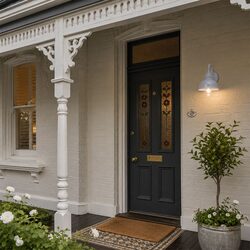 Parkway Small Exterior Wall Light White - LOI1001707