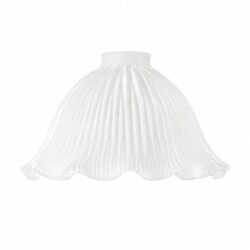 8044 Hallophane 9" Glass Shade 2 1/4" Fitter Frost - LOI3090328