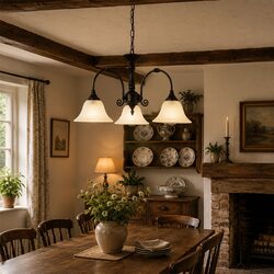 Woodgate Classic 3 light Pendant Black - OL65673BK