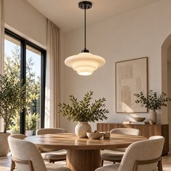 Haywood Pendant 32cm Black - LOI1001619