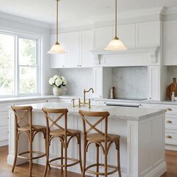 Dallas Single 1 Light Pendant Satin Brass - LOI1001676