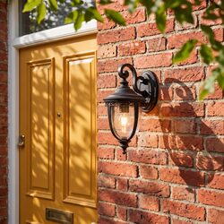 Keppel Medium Outdoor Wall Light Antique Bronze - LOI1001710