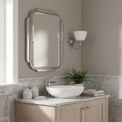 Nova 1 Light Wall Bracket Brushed Nickel - LOI1001711