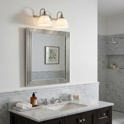 Nova 2 Light Wall Bracket Brushed Nickel - LOI1001712