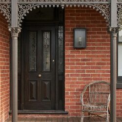 Trentham Medium Wall Sconce Antique Black - LOI1001817