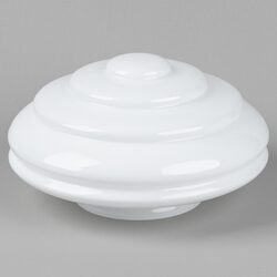 Chateau Glass Shade 6 1/4" Opal Gloss - LOI3090122