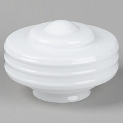 Detroit Small Glass 4 1/4" Fitter Opal Gloss - LOI3090137