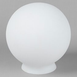 Sphere 6" Glass Shade 3 1/4" Fitter Opal Matte - LOI3090314