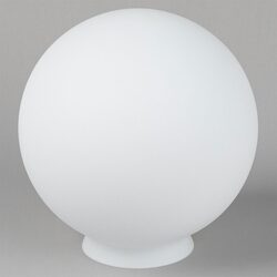 Sphere 8" Glass Shade 4 1/4" Fitter Opal Matte - LOI3090315