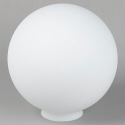 Sphere 10" Glass Shade 4 1/4" Fitter Opal Matte - LOI3090316