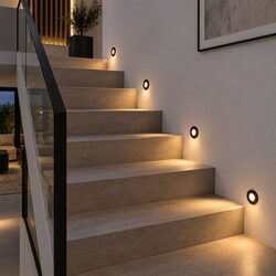Ovo 1.5W 3CCT Step Light Black - UOVO-BLK-3CCT