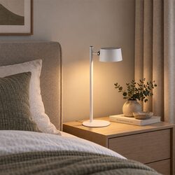 Versana Wireless 3.5W LED CCT Table Lamp & Wall Light White - UTL-VERSANA-WH