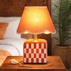 Valentina Ceramic Table Lamp Coral - LL-27-0336R