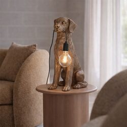 Golden Retriever LED Table Lamp Gold - LL-LED-33G