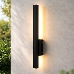 Brynn LED Outdoor Wall Light Matt Black - LLOL048B