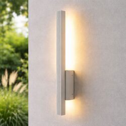 Brynn LED Outdoor Wall Light Matt White - LLOL048W