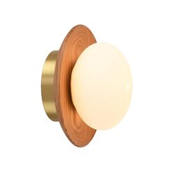 Holz Oak Timber LED Wall Light - HV8302W-OAK