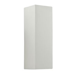 Belfiore Up/Down 240V G9 Raw Ceramic Wall Light - 11037