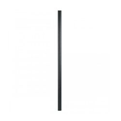 Resin 2 Meter Height 76mm Diameter Pole Black - BZ-POLE2-BL